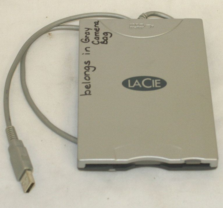 LACIE POCKET USB FDD 706018 MYFLOPPY3 FLOPPY DRIVE  