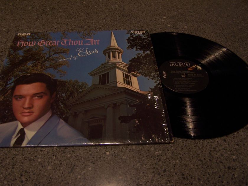 Elvis Presley How Great Thou Art RCA LSP 3758 LP  