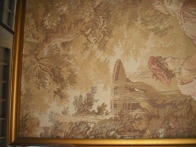 NICE LARGE VINTAGE ITALIAN ORIGINAL TAPESTRY 11IT007  