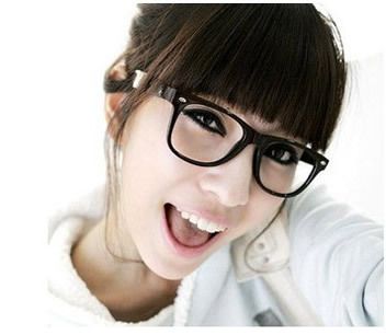 New Fashion Cool Clear Lens Black Frame Glasses Wayfarer Nerd Glasses 