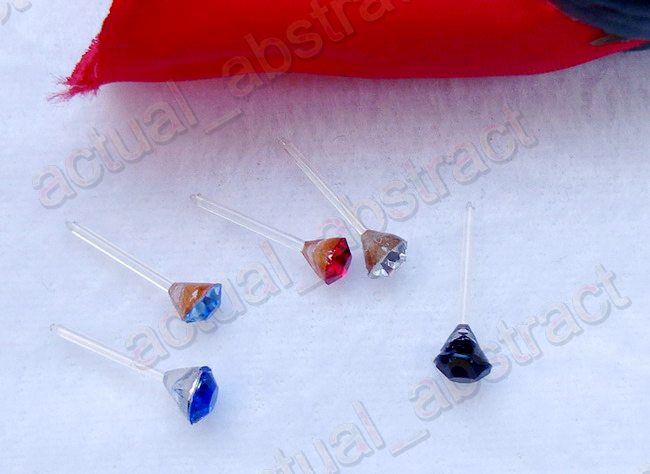 FREE 160pairs mix color rhinestone&plastic stud/NEW  