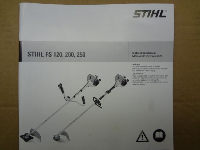 Stihl FS 120, 200, 250 Instruction Manual  