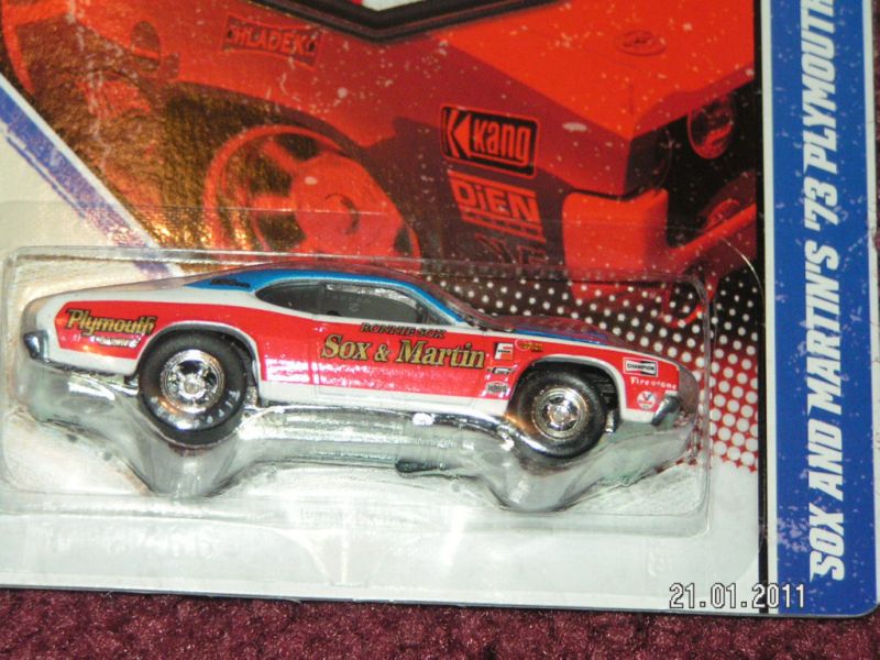 11 HOT WHEELS VINTAGE RACING #1 73 DUSTER HOTWHEELS HW  