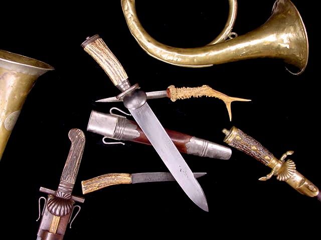 VERY NICE AUSTRIAN HUNTING DAGGER LATE 19TH CENTURY  