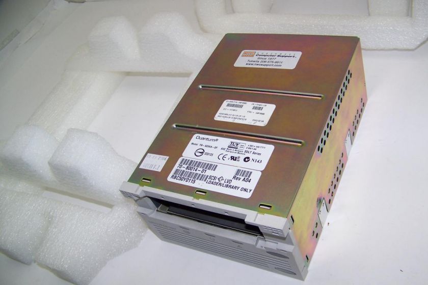   S23XA EF 160/320GB SDLT 320 SCSI LVD Loader Library Bare Drive  