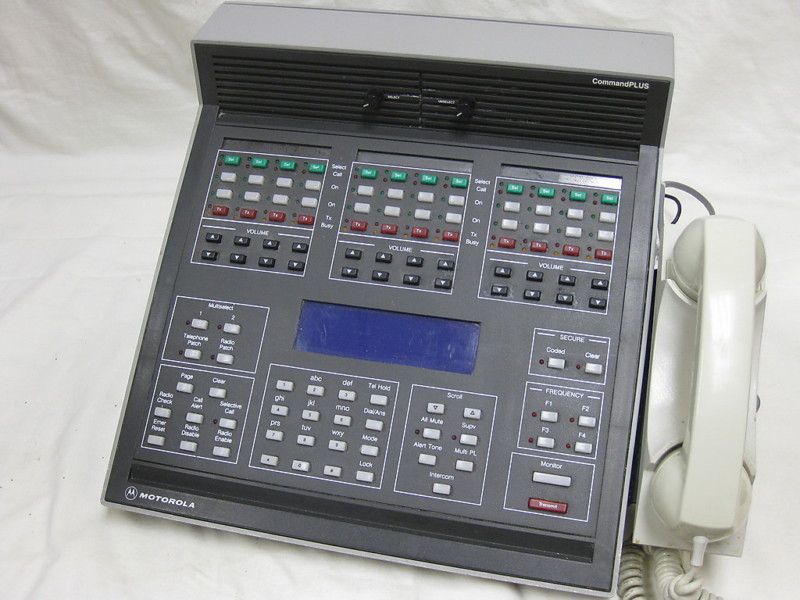 Motorola Command Plus console  