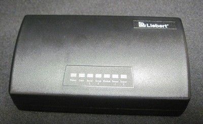 Liebert EM Controller W Temperature Sensor 11Min Full 8 Outlets MT