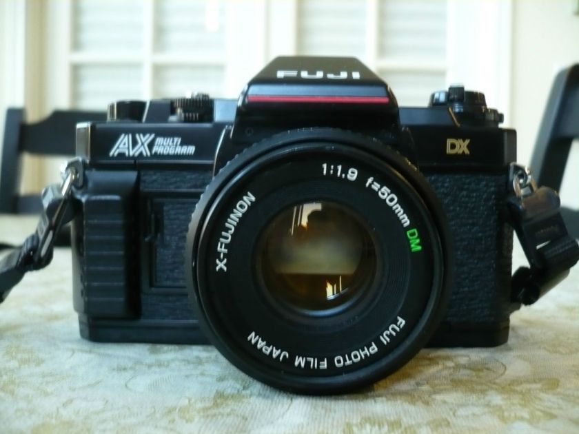 FUJI AX Multi Program 35mm SLR Camera w/FUJINON 50mm f1.9 Lens  