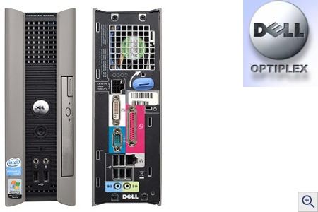 DELL SX280 USFF Ultra Small 3.4GHz 500GB WIN XP PRO  