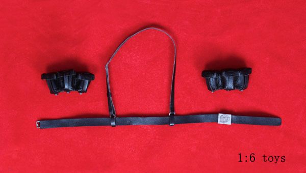   WWII GERMAN Captain Dan Belt + Strap & Ammo Pouch x2 1/6 D80079  