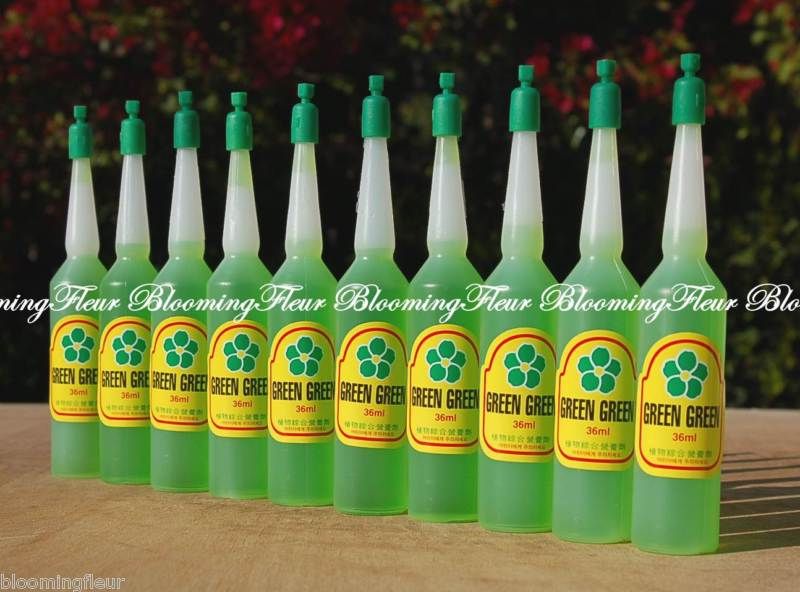 10 btl GREEN GREEN Lucky Bamboo Plant Food FERTILIZER  