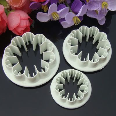 33P Cake Decorating Cutter Plunger Molds Sugarcraft Fondant Kitchen 