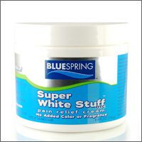 Super Blue White Stuff OTC Emu Pain Relief 4.4 oz Jar  