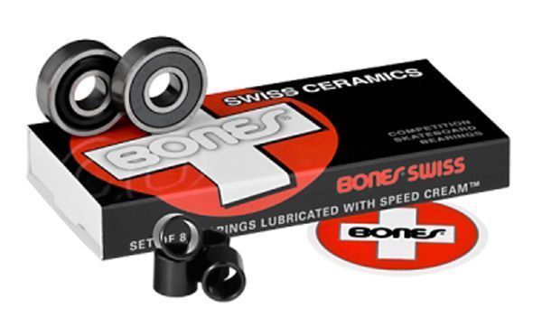 Powell Peralta Bones SWISS CERAMICS Skateboard Bearings  