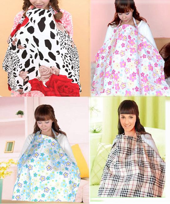   Breastfeeding Hide Mama Baby Feeding Nursing Cover Blue Pink Red