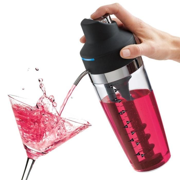 Brookstone Cocktail Master Shaker Mixer  