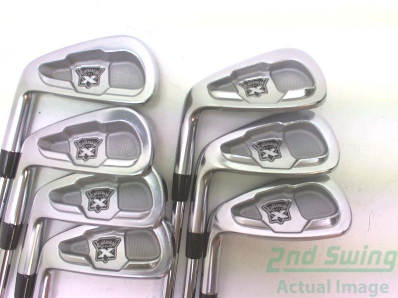 Callaway X Forged Iron Set 4 PW Steel Stiff Left  