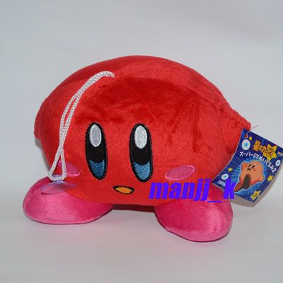 NEW 13cm KIRBY Plush Doll Figure (Red Kirby)  