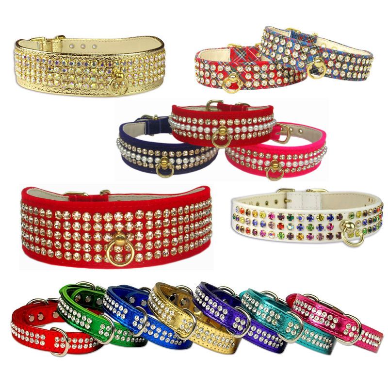 collar, leather items in dog collars 