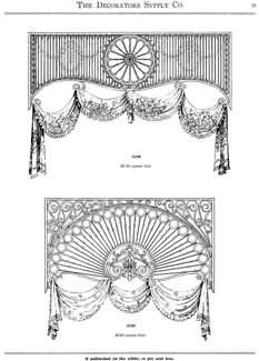 1903 Fretwork & Grille Catalog Art Nouveau Wood Screen  