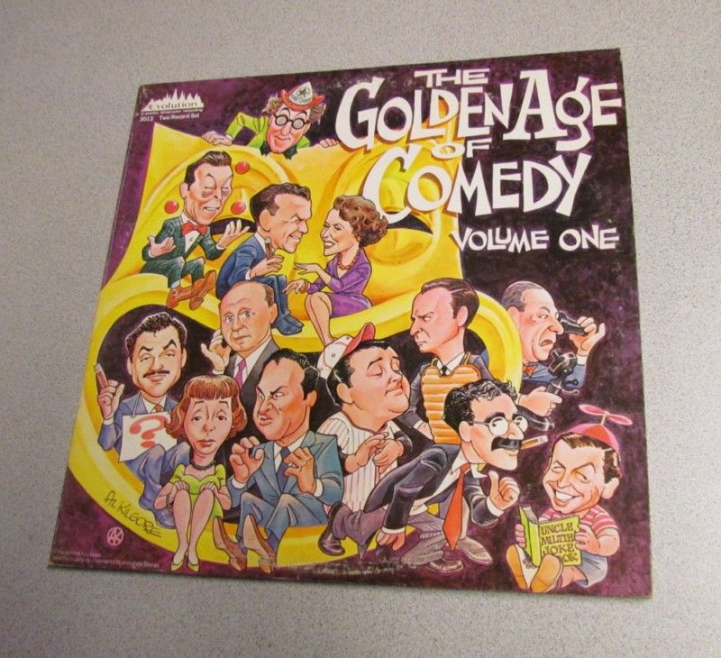 THE GOLDEN AGE OF COMEDY Volume 1 Record 3013 2 LP Set  
