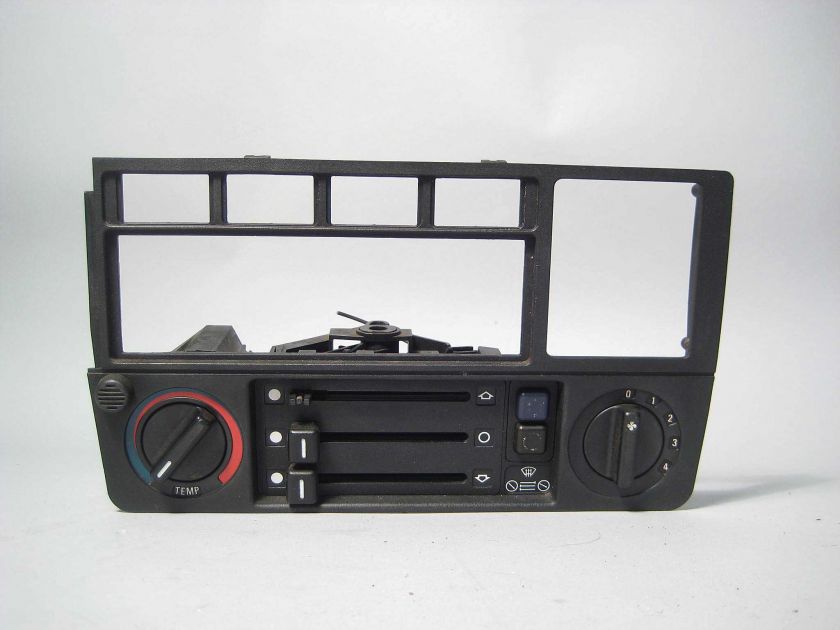 BMW E30 Climate Control Radio Trim Panel 84 91 318is 325e 325is 325ix 