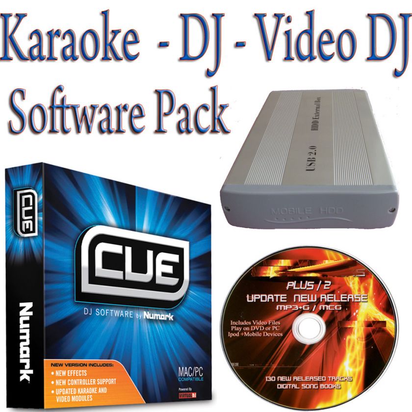 Numark Cue 7 DJ Software Package Powered by Virtual DJ .