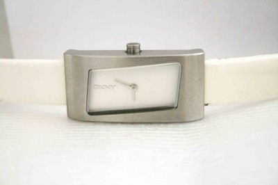 Donna Karan DKNY3334 White Strap & Dial Ladies Watch  