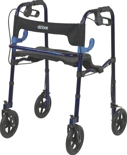 Drive Clever Lite Rollator Rolling Walker 8 WHEELS  