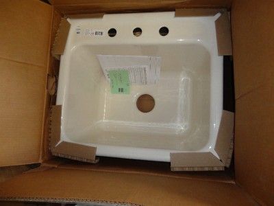 Kohler K 6663 3 96 Glen Falls Cast Iron utility sink  