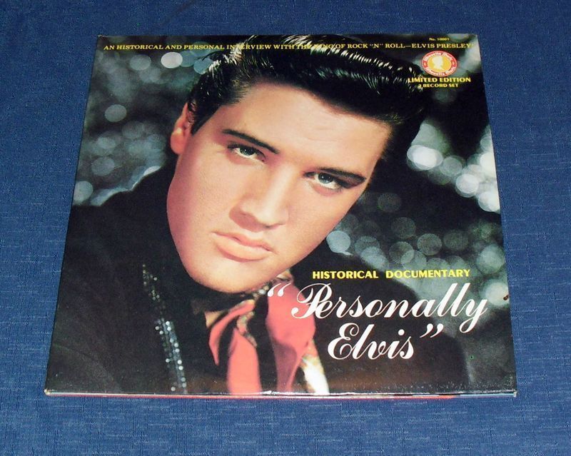 ELVIS PRESLEY #10001 PERSONALLY ELVIS DBLE RECORD ALBUM  