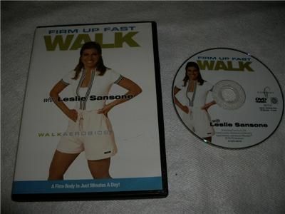 Leslie Sansone  Firm Up Fast Walk, Walkaerobics, DVD  