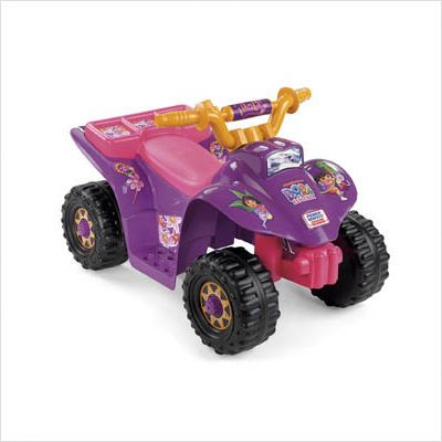 Fisher Price Power Wheels Doras 10th Anniversary Quad V3710 