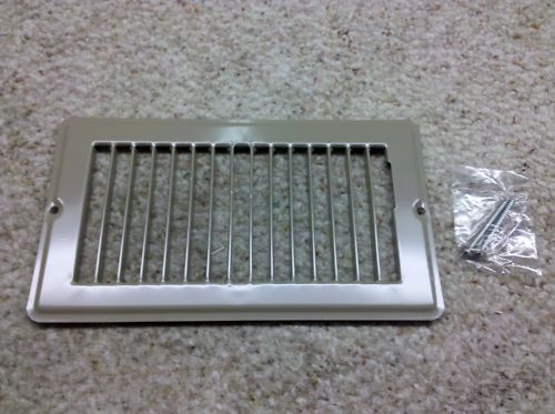 NEW  RV Metal Floor Heating Duct Register Vent, BROWN  