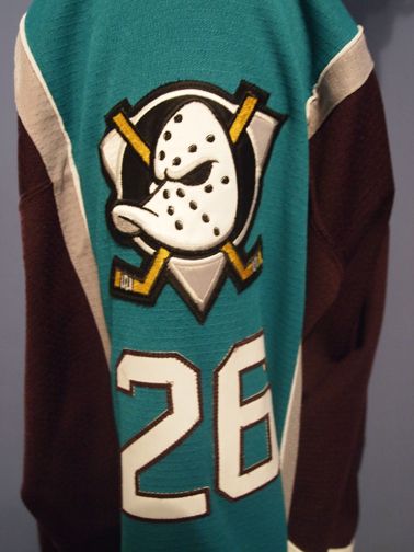 Josh Gratton GAME WORN Cincinnati Mighty Ducks Jersey  