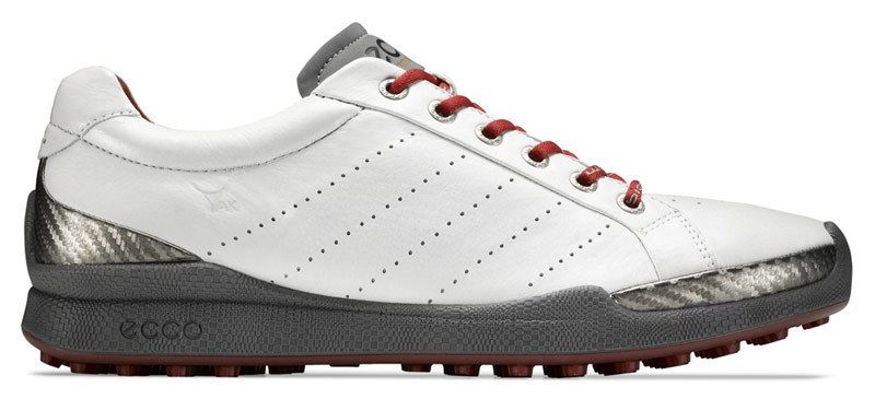 ECCO BIOM HYBRID GOLF SHOES MEN 2012 WHITE/RED NEW  