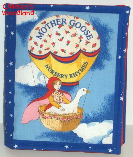 NURSERY RHYMES CLOTH/SOFT BOOK KIDS~BABY~MOTHER GOOSE  