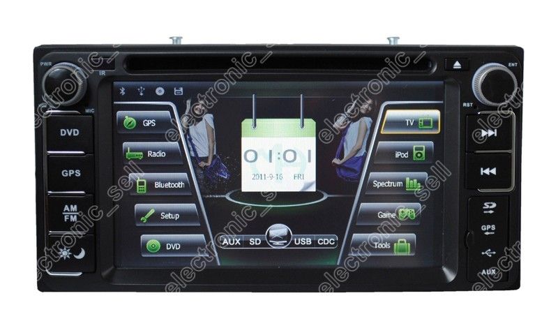    Indash Car DVD Player GPS Navigation for Toyota Camry 2002 2006 NEW