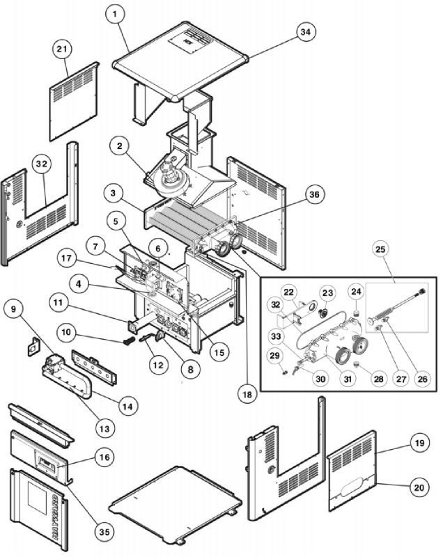 PARTS CANNOT BE INTERCHANGED OR SUBSTITUTED FOR DIFFERENT COLORS OR 