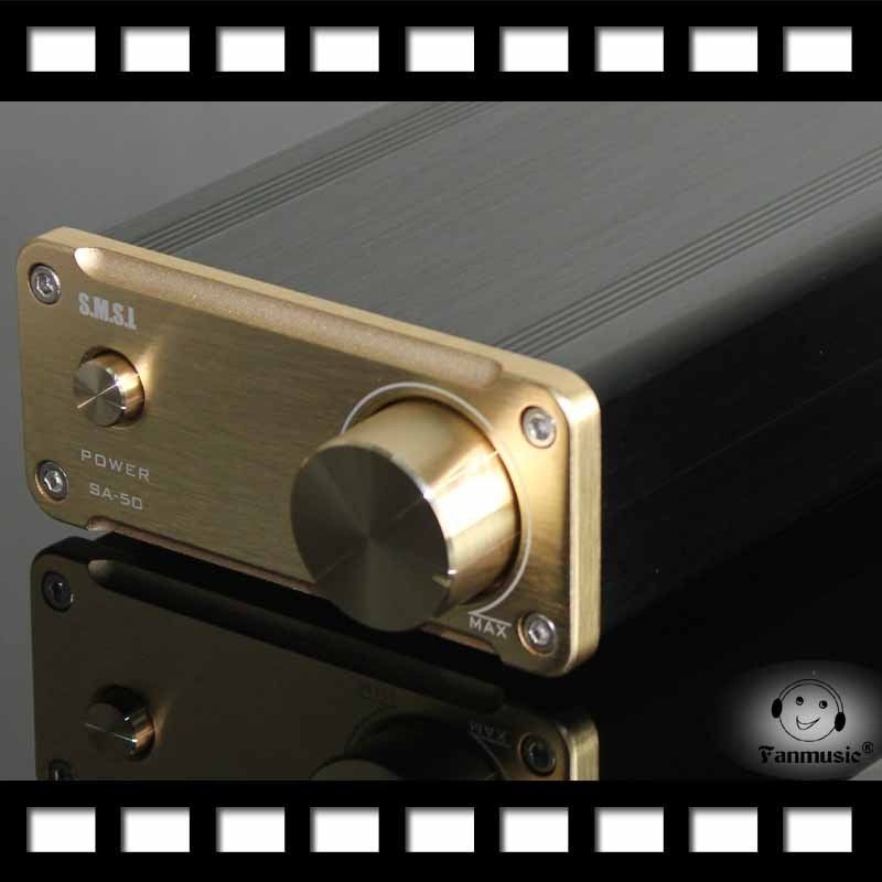   50 50WX2 TDA7492 Class T Amp Integrated Tripath Stereo Amplifier gold