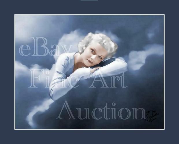 JEAN HARLOW HEAVEN HARLOWE FINE ART PHOTOGRAPH  