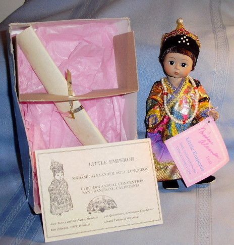 UFDC 1992 MADAME ALEXANDER LITTLE EMPEROR 8 DOLL  