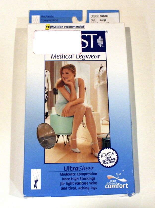 Jobst Medical Legwear 15 20 mmHg Compression Hose L 035664194031 