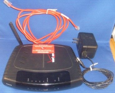 Westell D90 327W15 06 Rev G DSL Modem Router Wireless G  