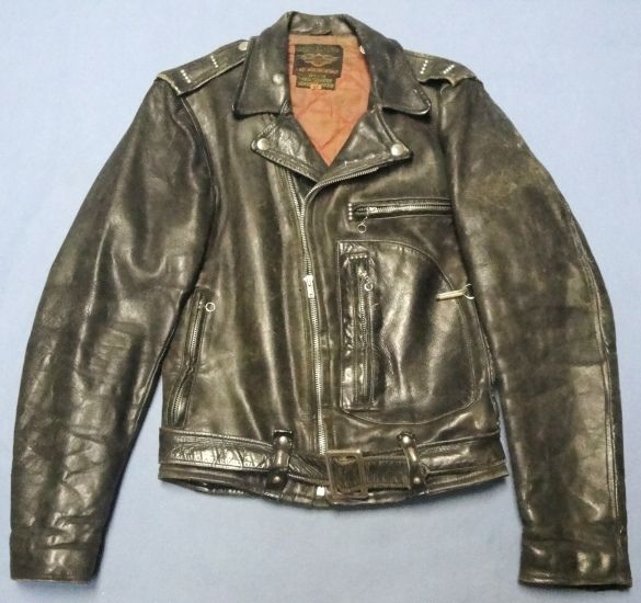 1957 VINTAGE HARLEY DAVIDSON MOTORCYCLE JACKET / ELVIS  