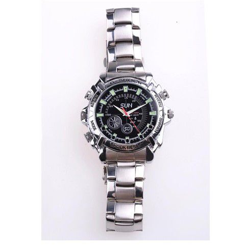 Night Vision 16G 16GB Real 1080p Waterproof Spy Watch Camera W2000 