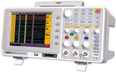 Portable OSCILLOSCOPE 100MHz MSO7102T logic analyzer 1G  