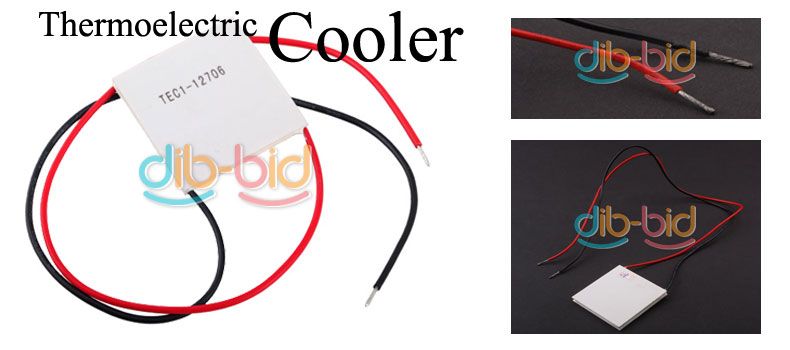 12V 60W TEC1 12706 Thermoelectric Cooler Peltier  