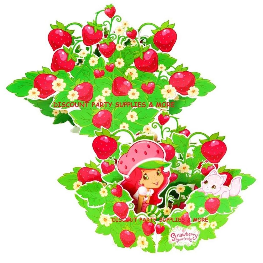 Strawberry Shortcake Centerpiece Party Decorations  