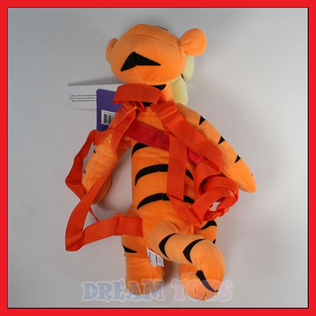 16 Disney Winnie the Pooh Tigger Plush Backpack Bag  